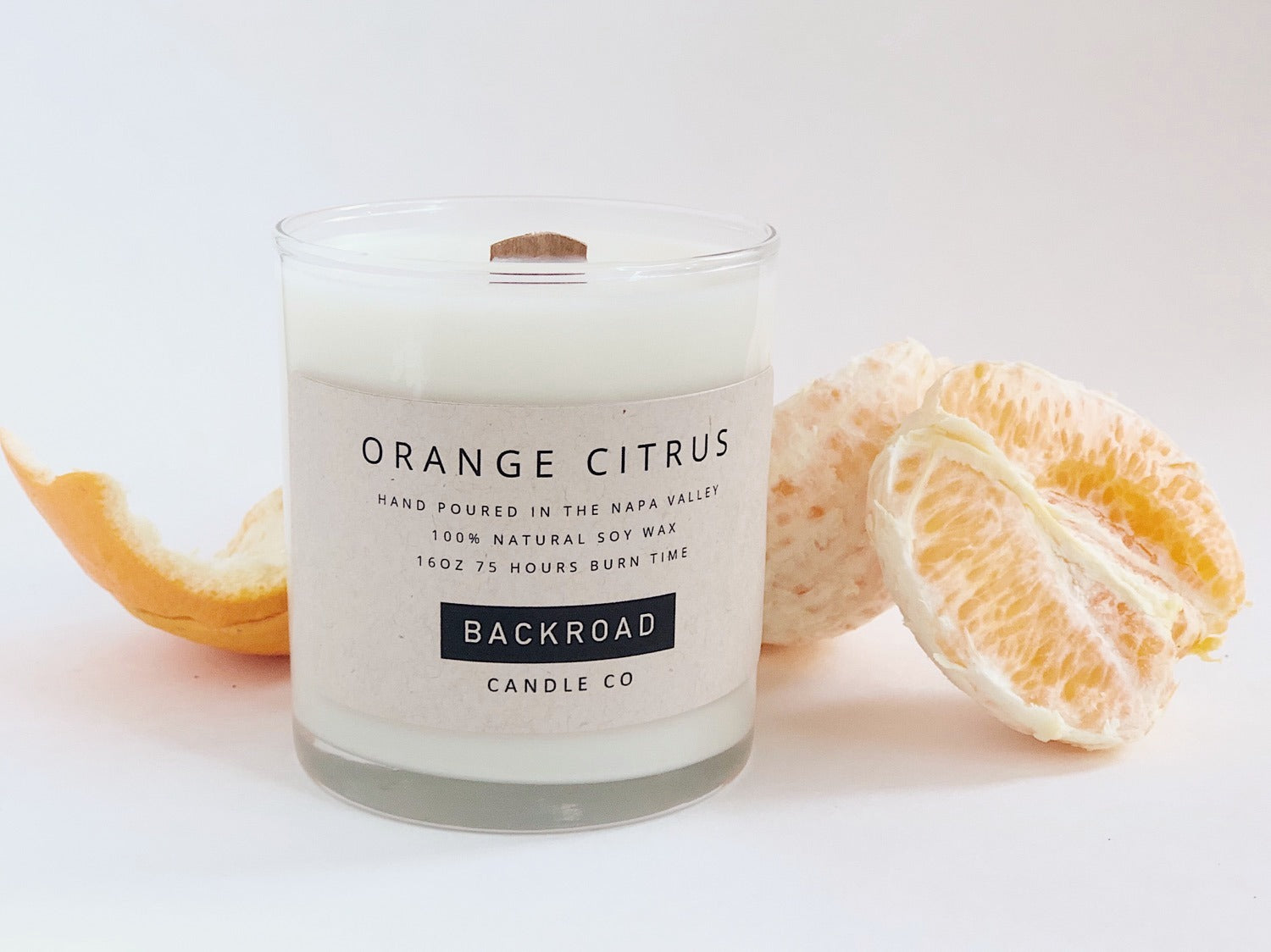 Orange Citrus Soy Candle image 0