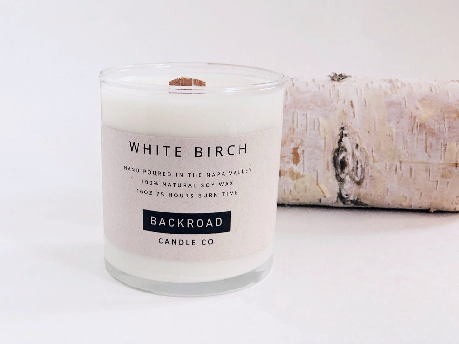 White Birch Soy Candle image 0