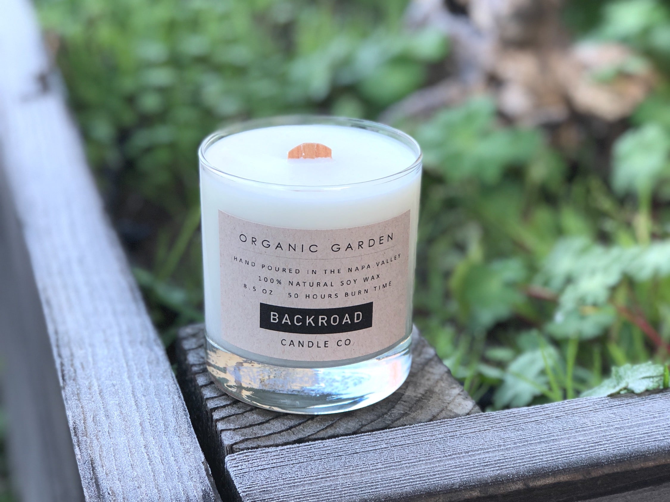 Organic Garden Soy Candle image 0