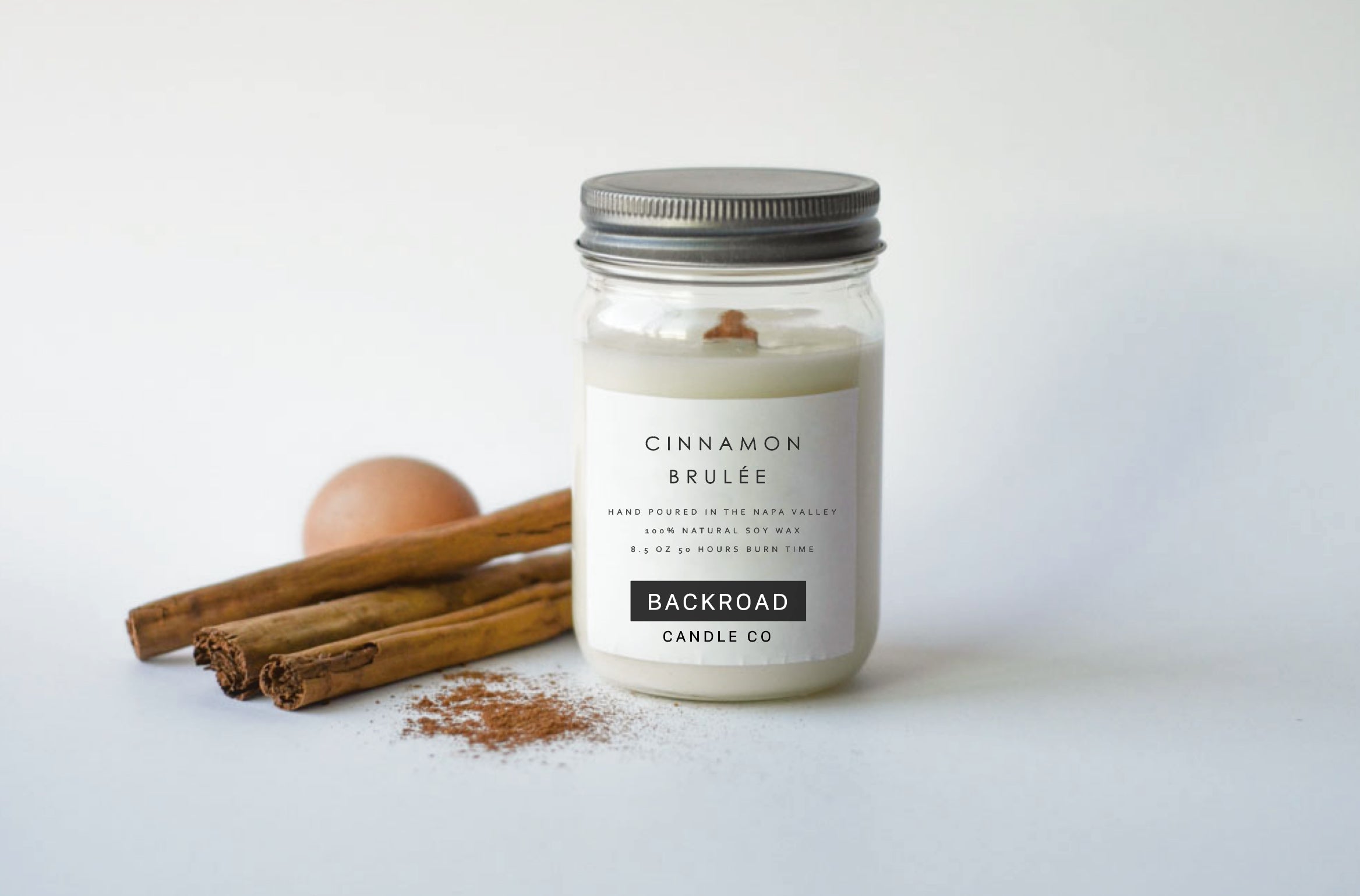 Cinnamon Brulée Soy Candle