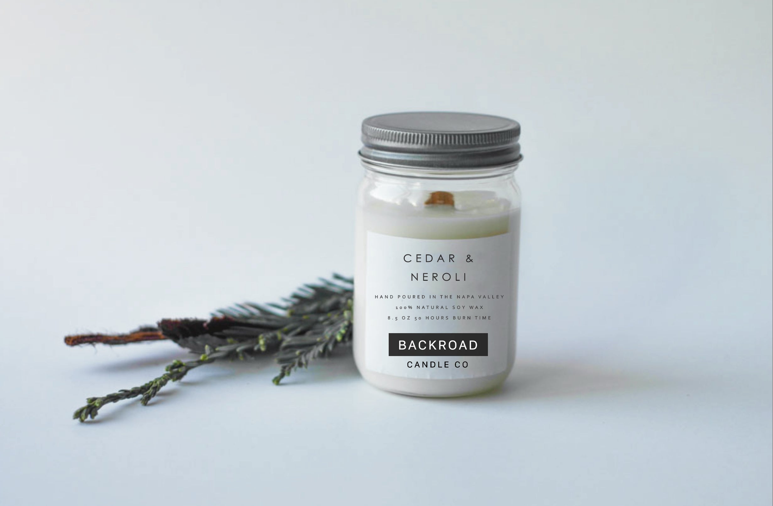 Cedar & Neroli Soy Candle