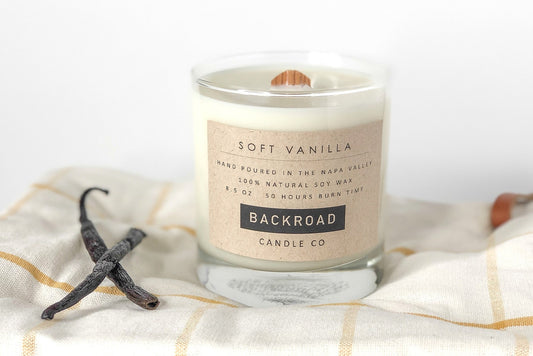 Soft Vanilla Soy Candle image 0