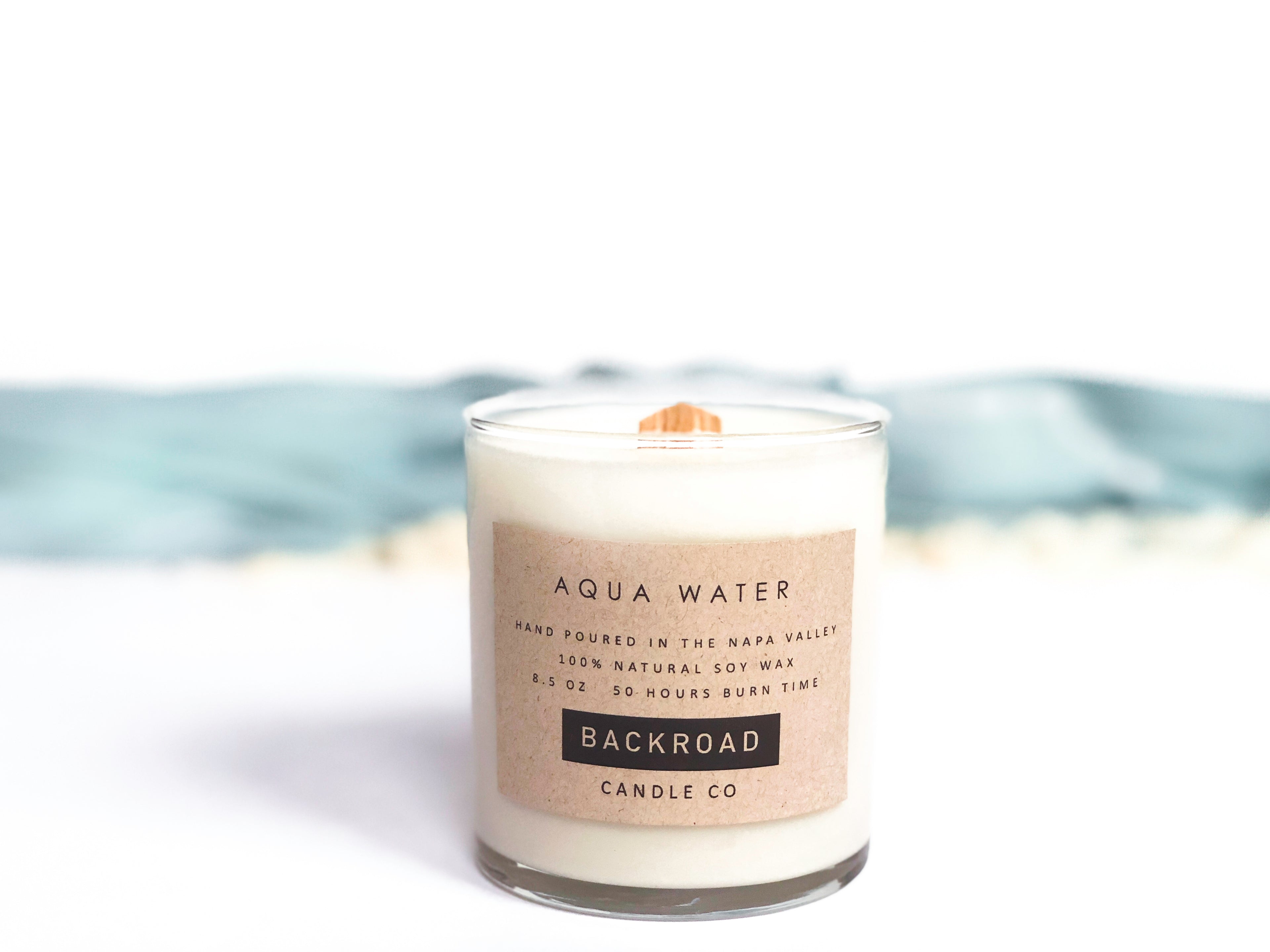 Aqua Water Soy Candle image 0